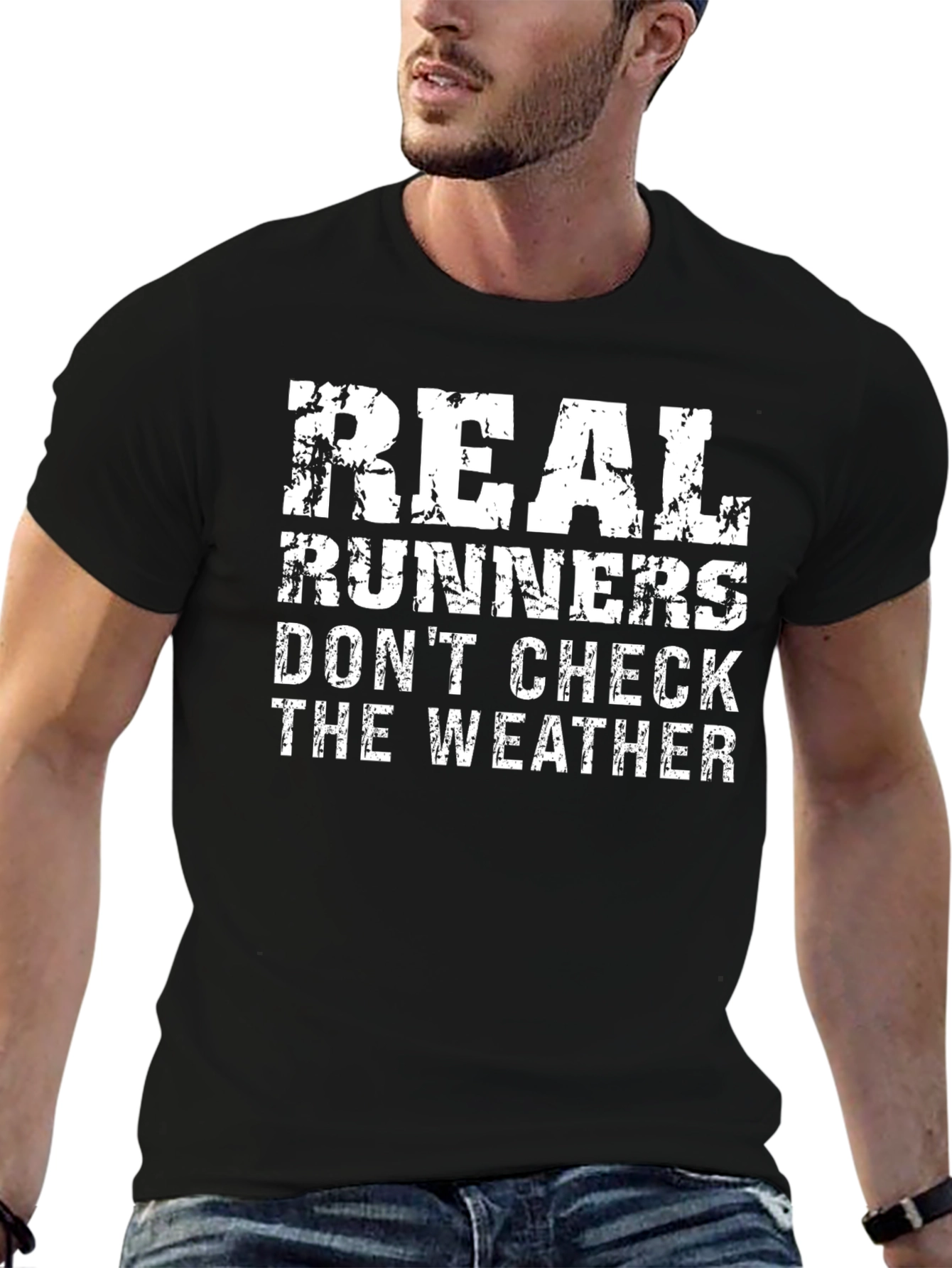 Real Runners T-Shirt - Weatherproof Attitude!