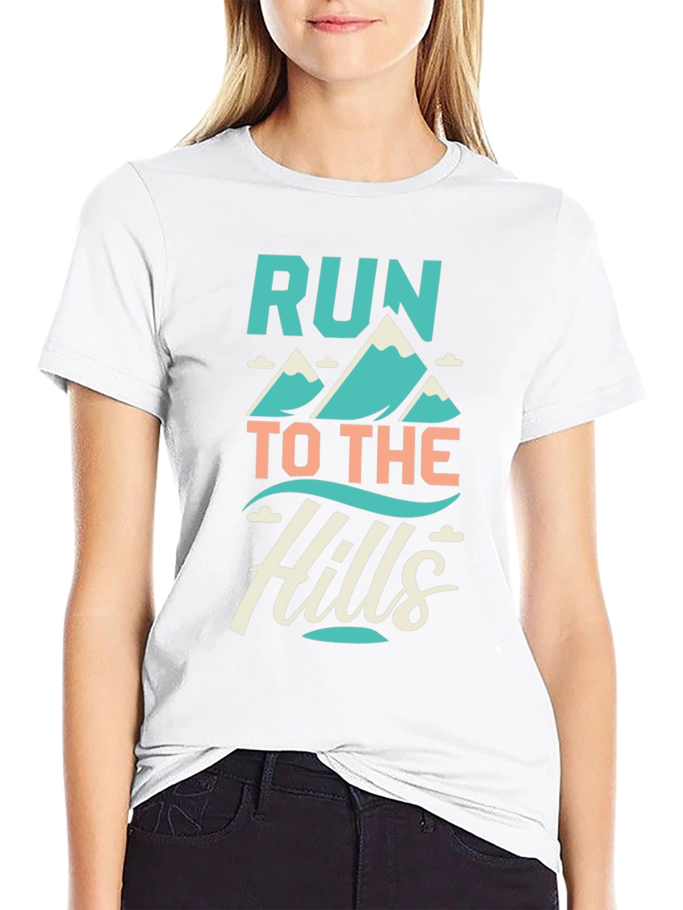 Run To The Hills Graphic Tee