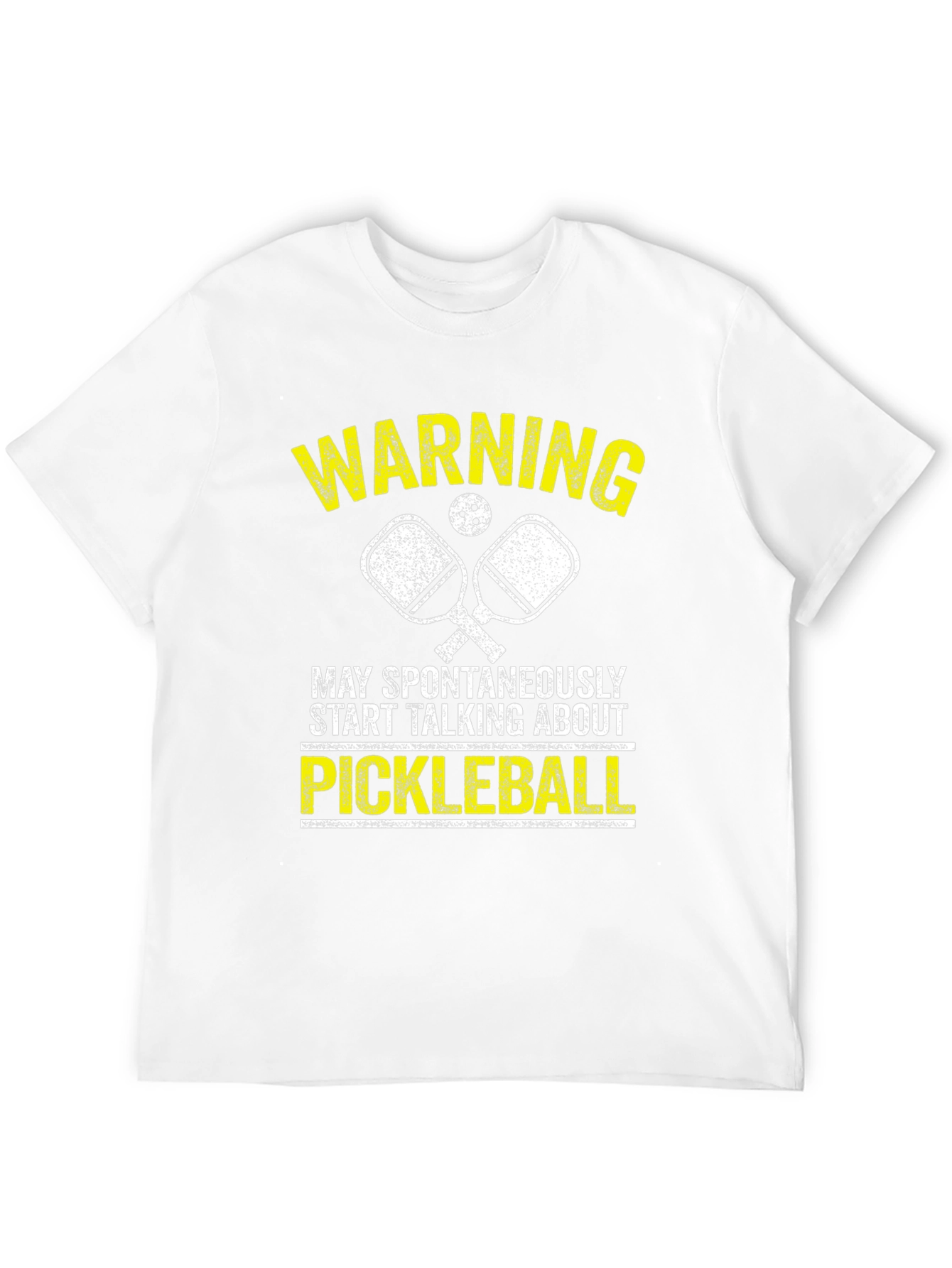 Pickleball Warning T-Shirt - Sporty Tee