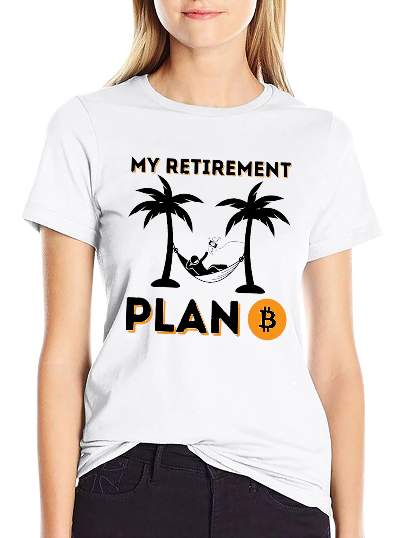 Bitcoin Retirement Plan Graphic Tee