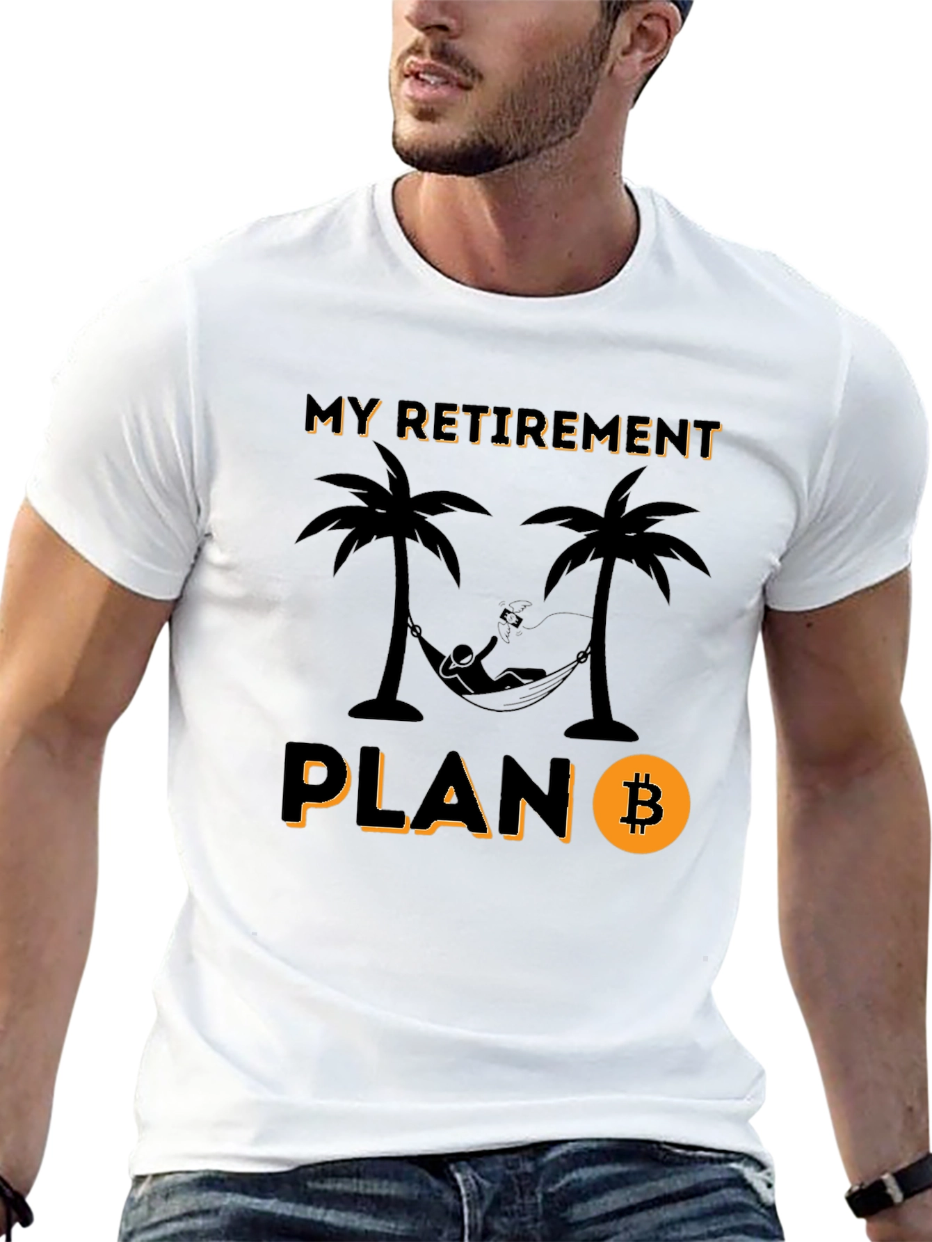 Bitcoin Retirement Plan Graphic Tee
