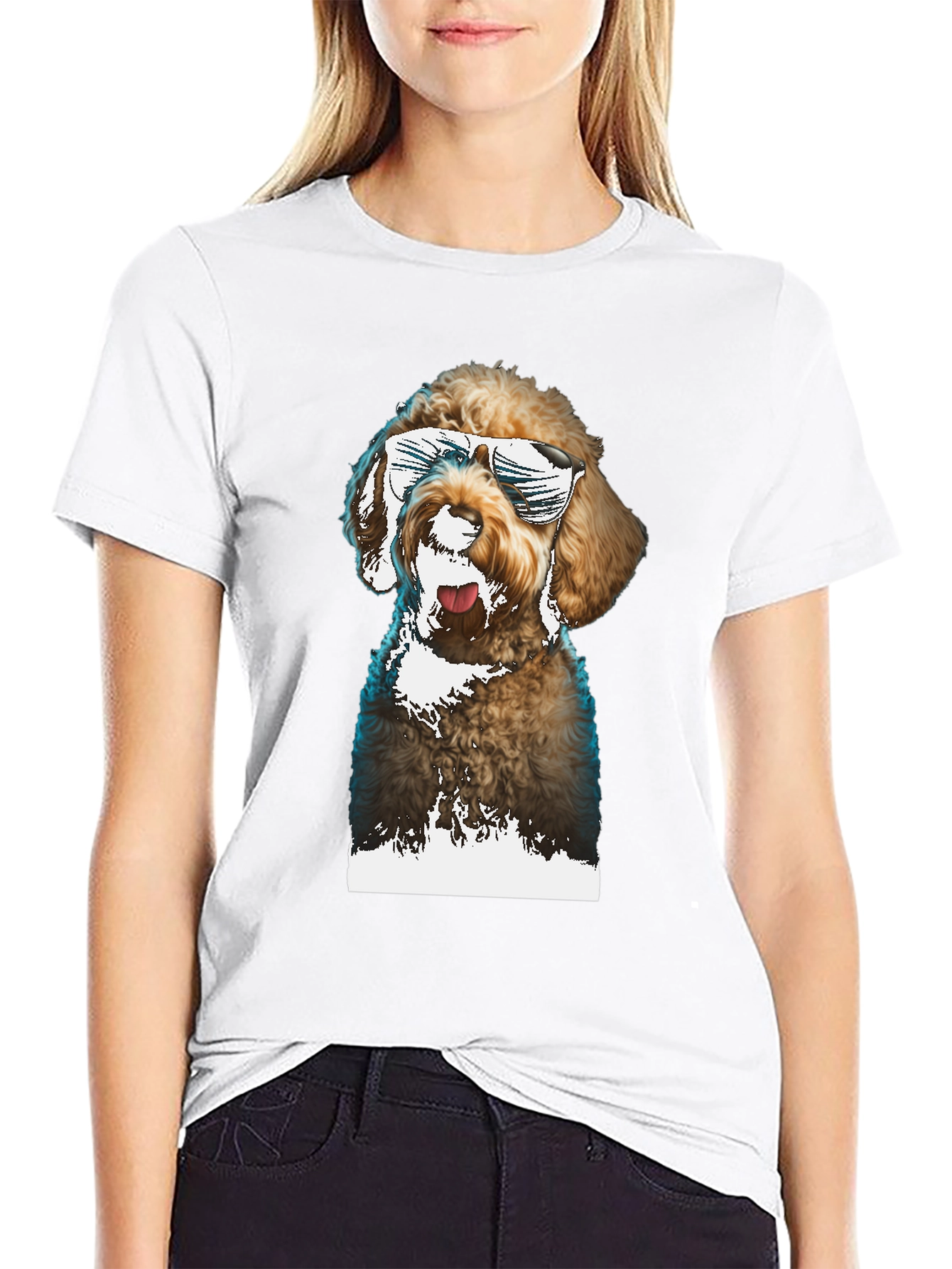 Cool Dog Graphic Tee - Stylish Pet Lover Shirt