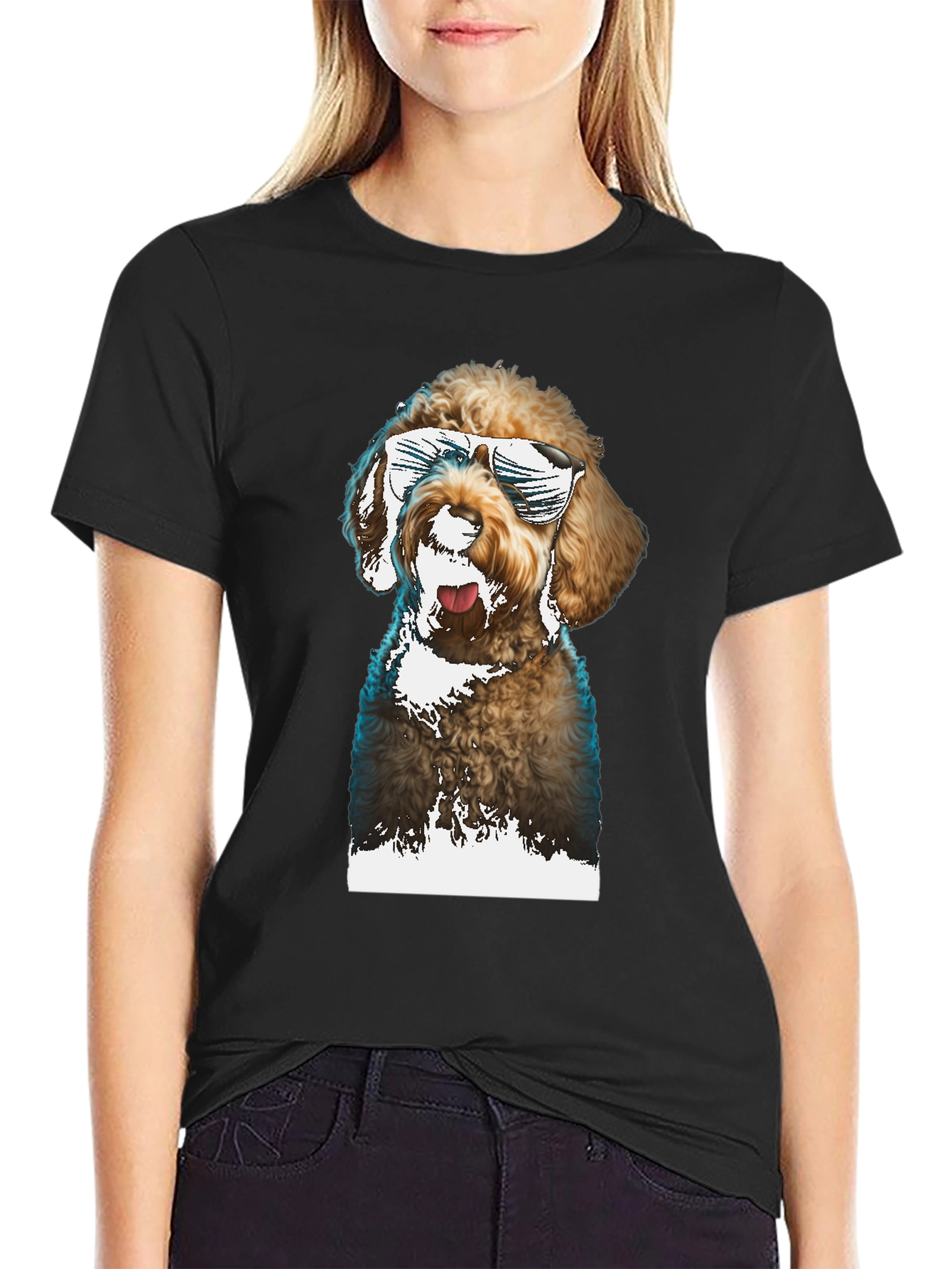 Cool Dog Graphic Tee - Stylish Pet Lover Shirt