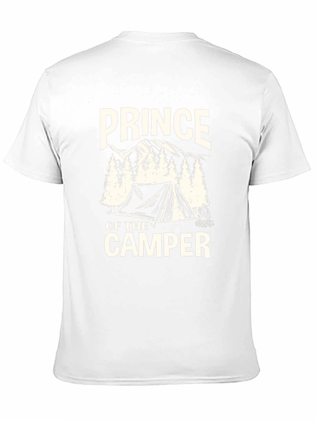 Prince of the Camper Graphic Tee - Camping T-Shirt