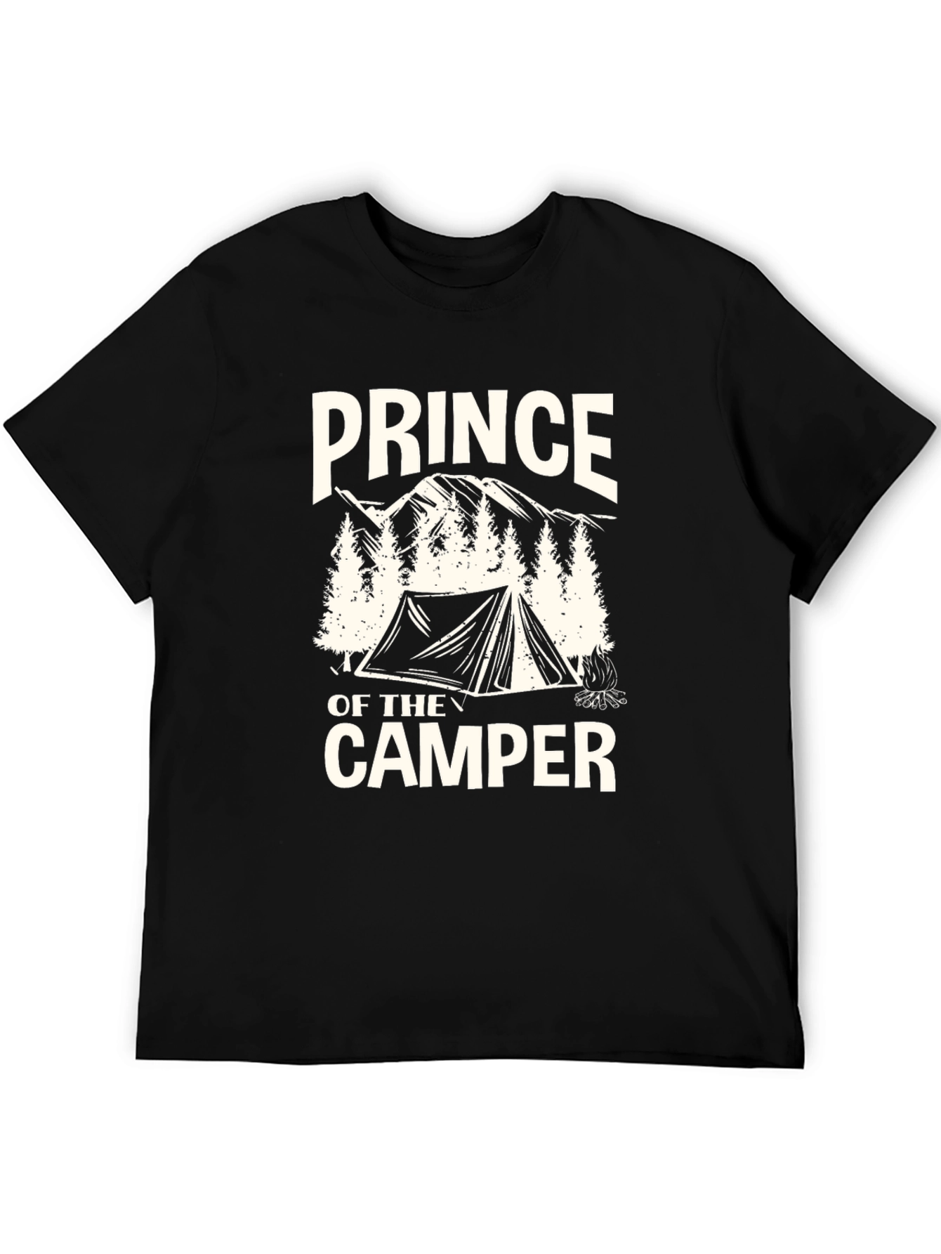 Prince of the Camper Graphic Tee - Camping T-Shirt