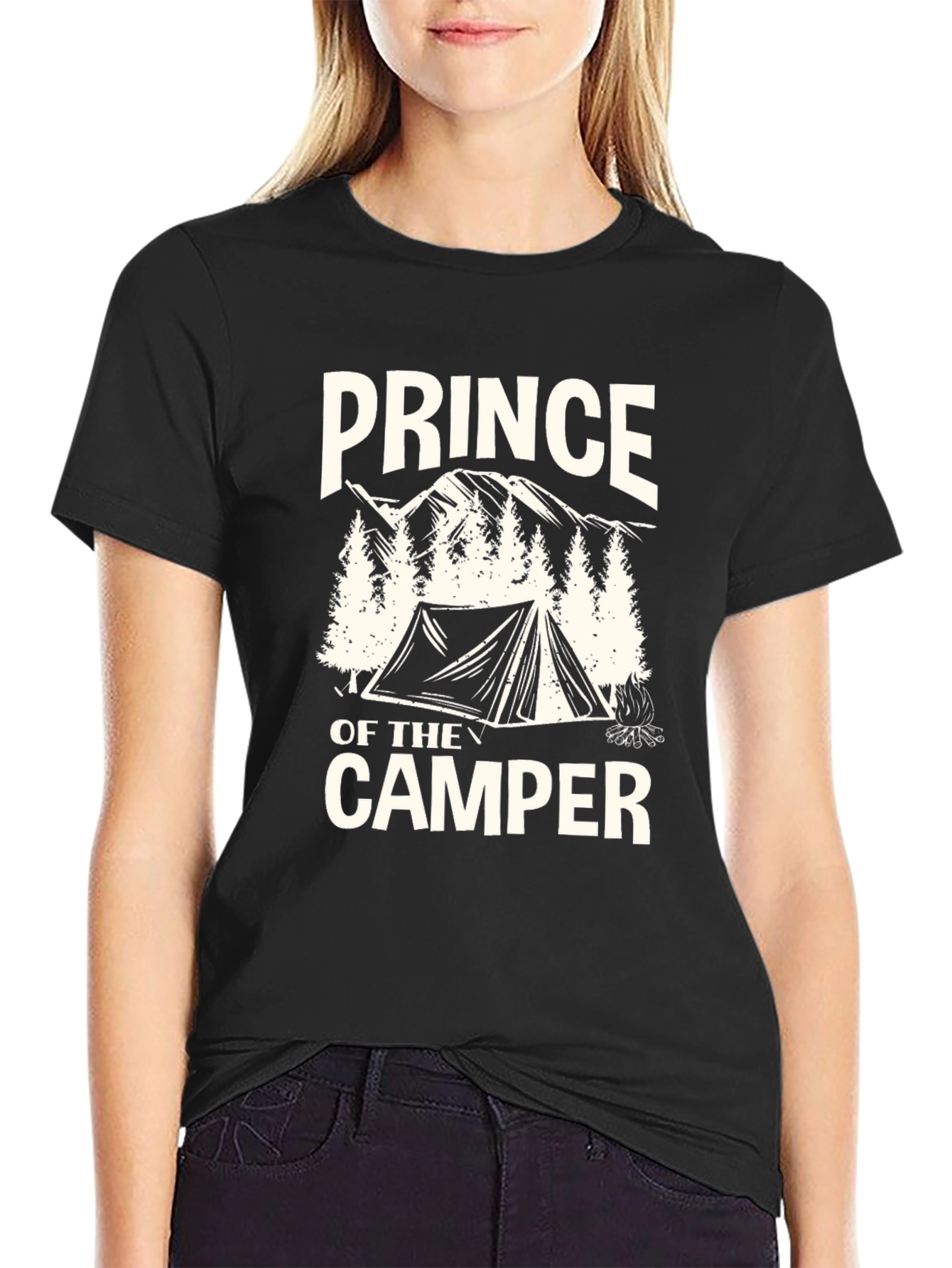 Prince of the Camper Graphic Tee - Camping T-Shirt