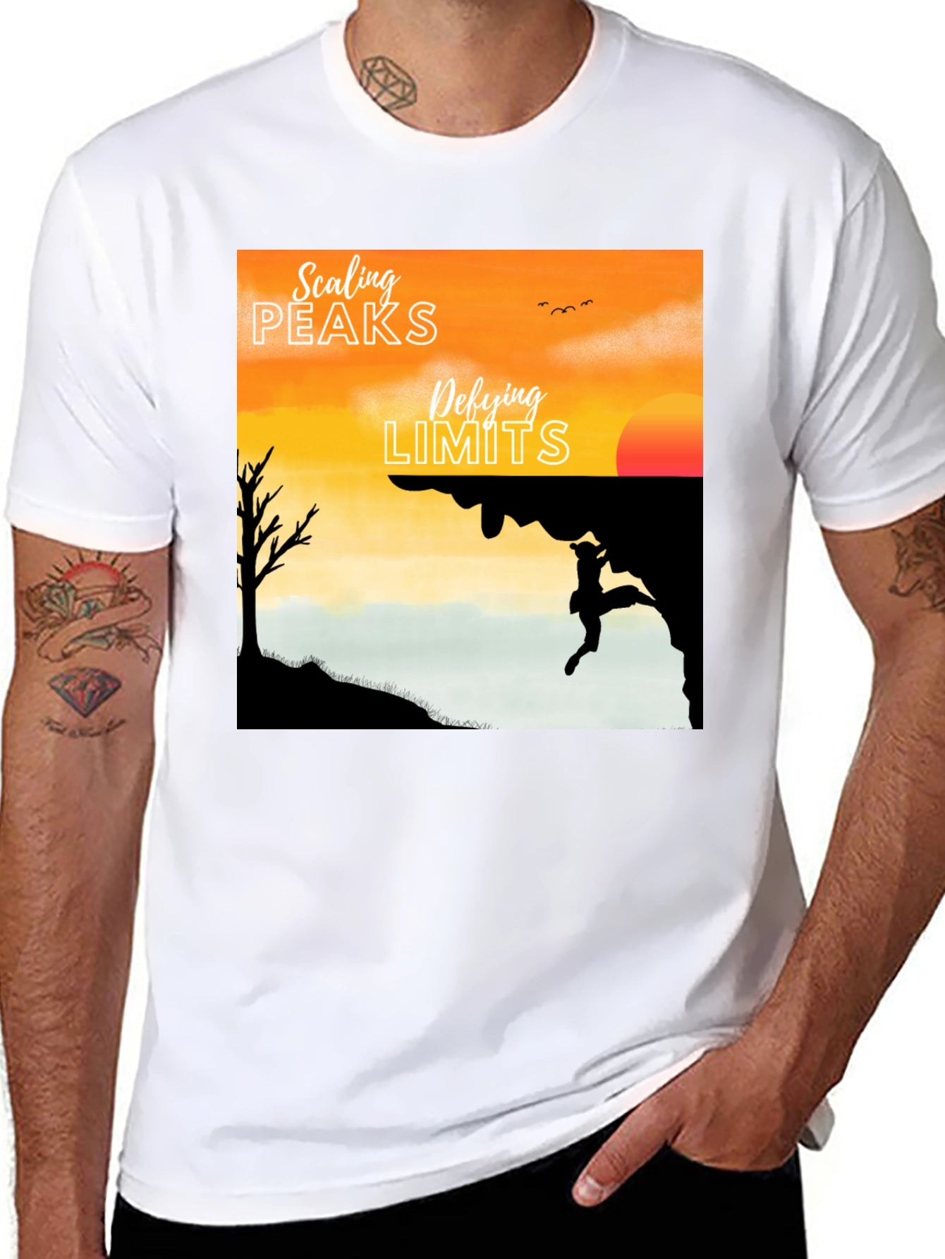 Scaling Peaks T-Shirt: Defy Limits