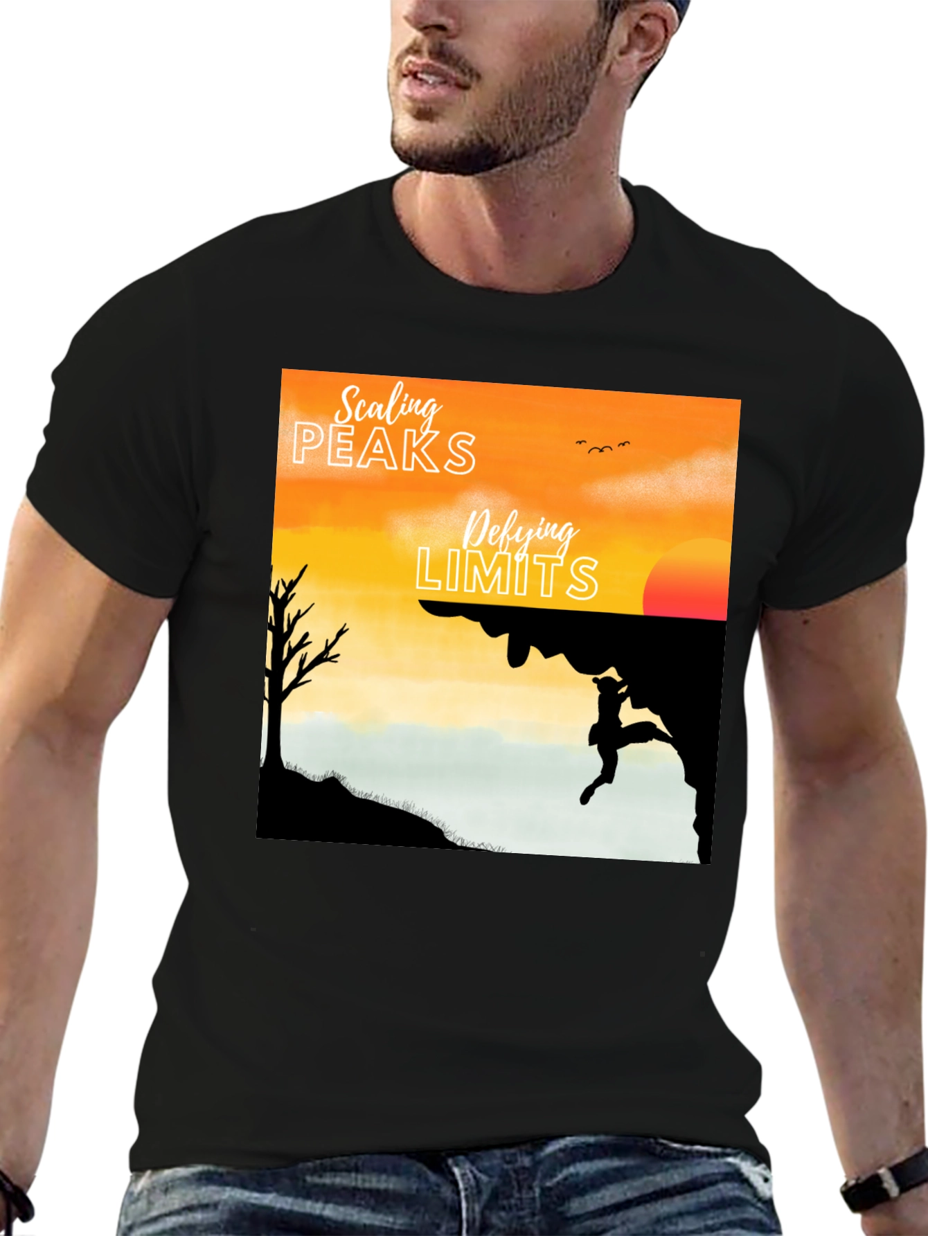Scaling Peaks T-Shirt: Defy Limits
