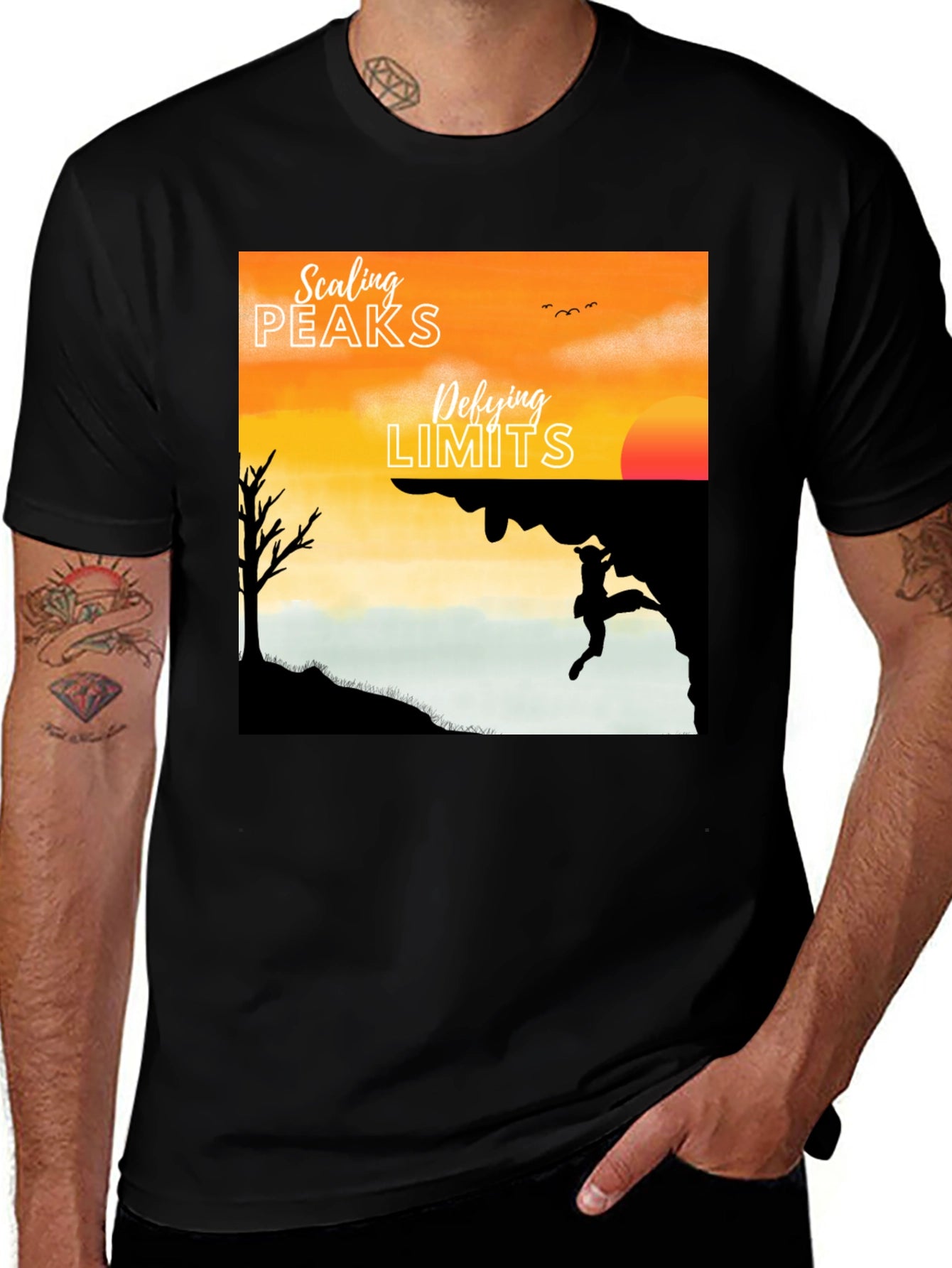 Scaling Peaks T-Shirt: Defy Limits