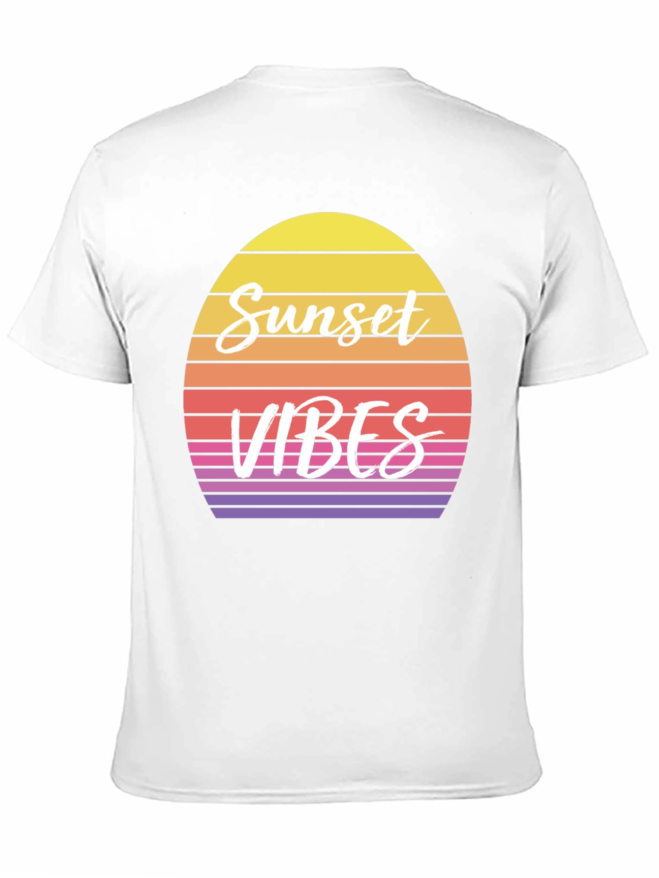 Sunset Vibes Graphic Tee - Retro Style
