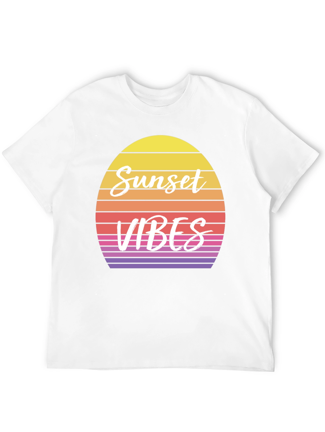 Sunset Vibes Graphic Tee - Retro Style