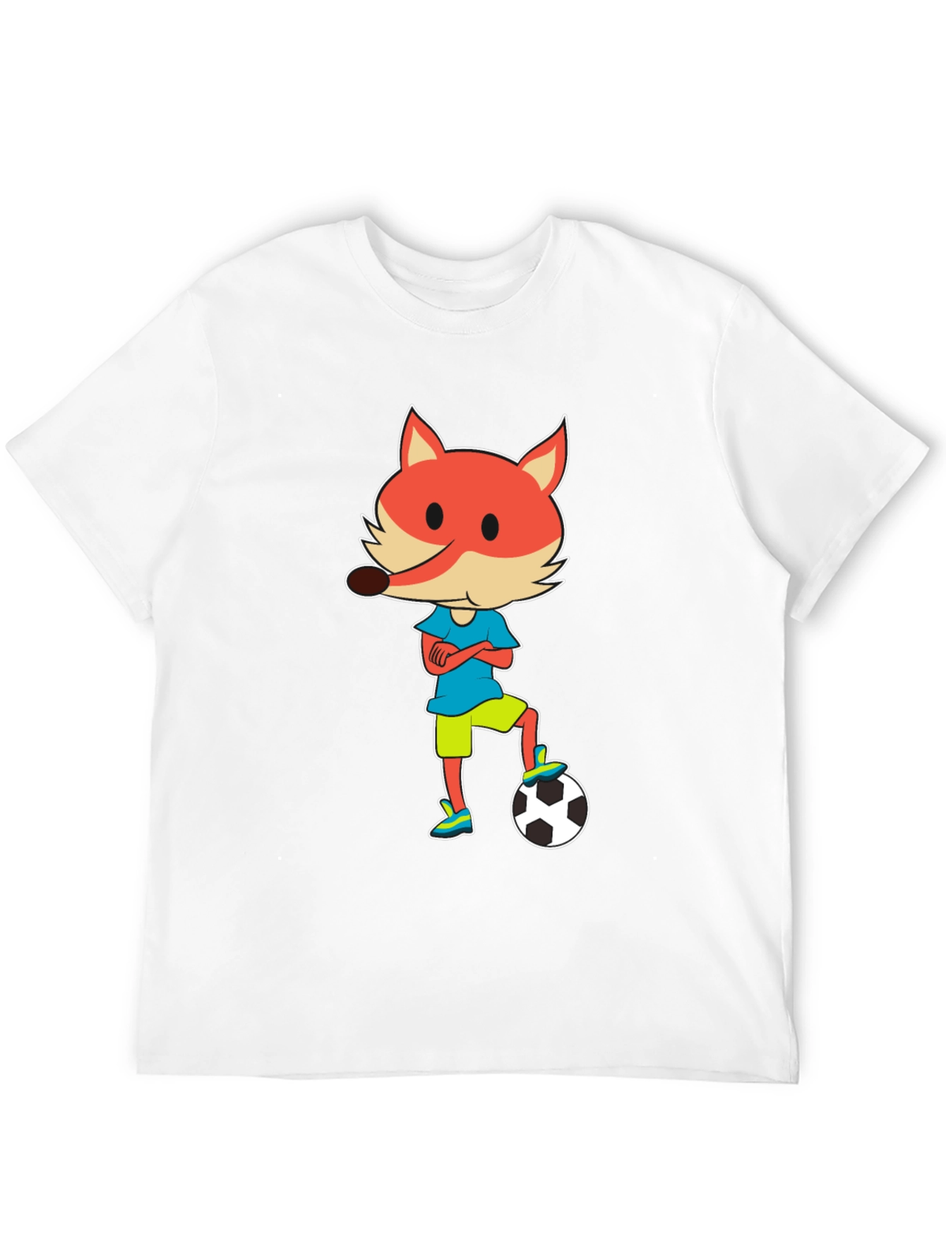 Fox Soccer Player T-Shirt