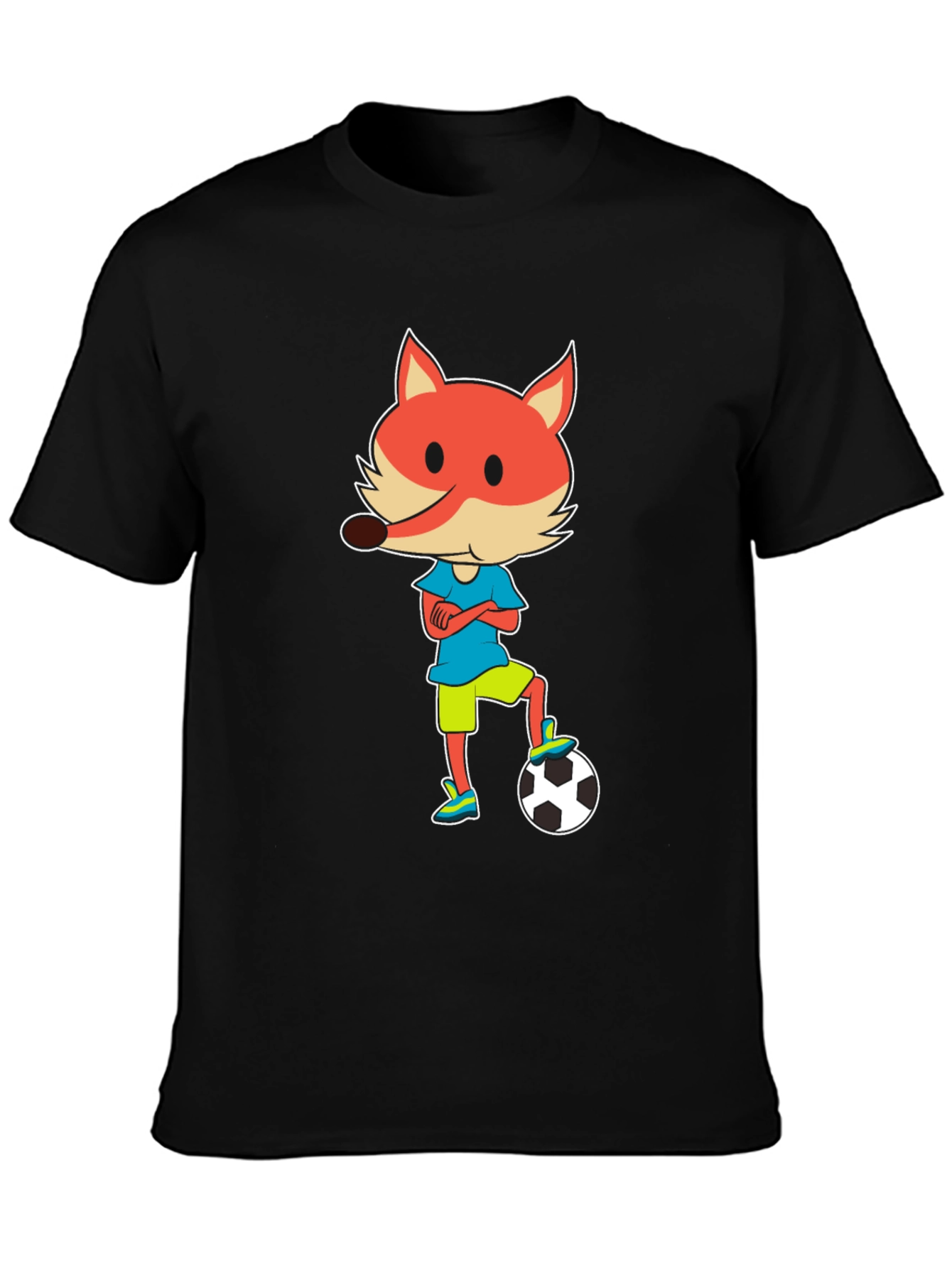 Fox Soccer Player T-Shirt