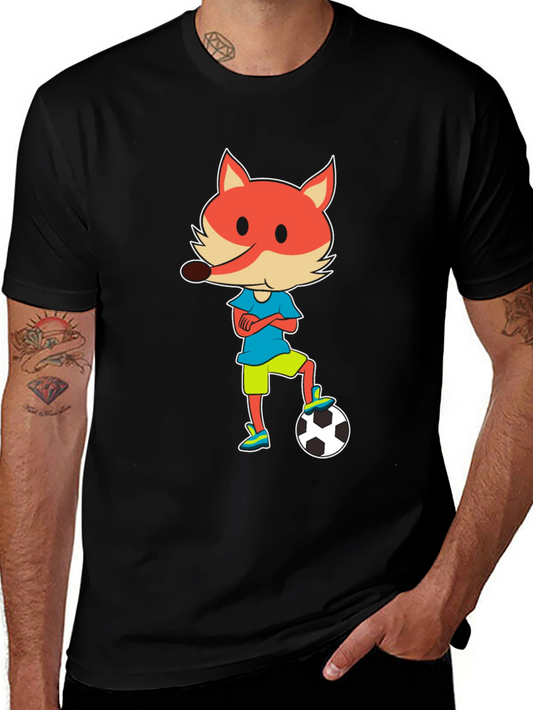 Fox Soccer Player T-Shirt