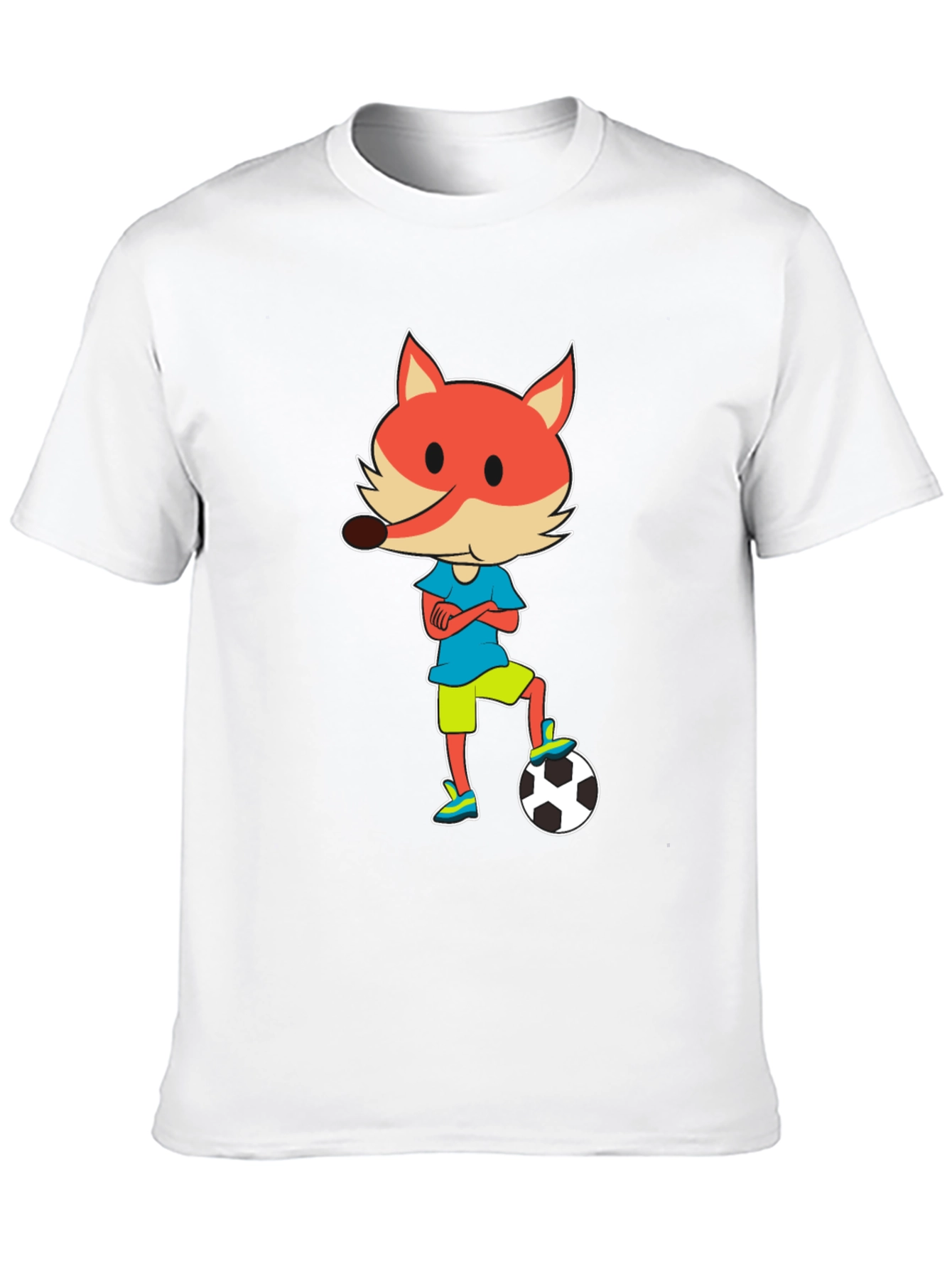 Fox Soccer Player T-Shirt