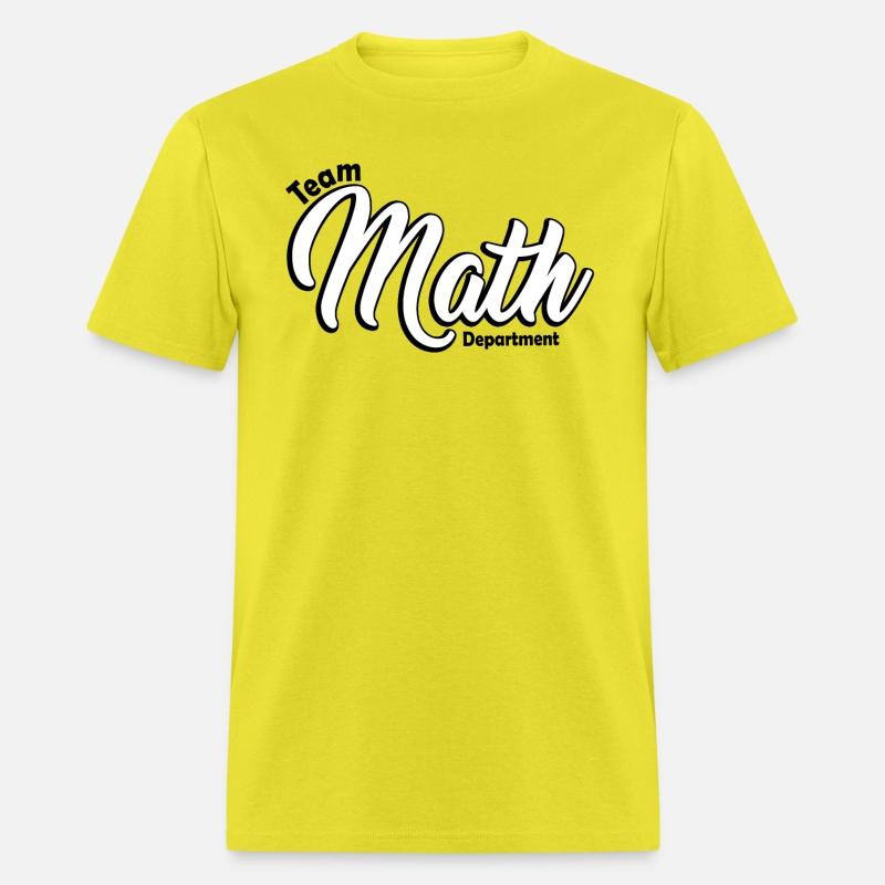 Teacher T-shirt - Team Math Department