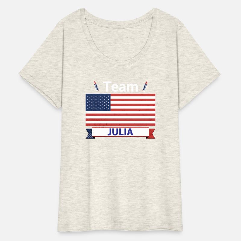 Team Julia USA American Flag Star Stripe