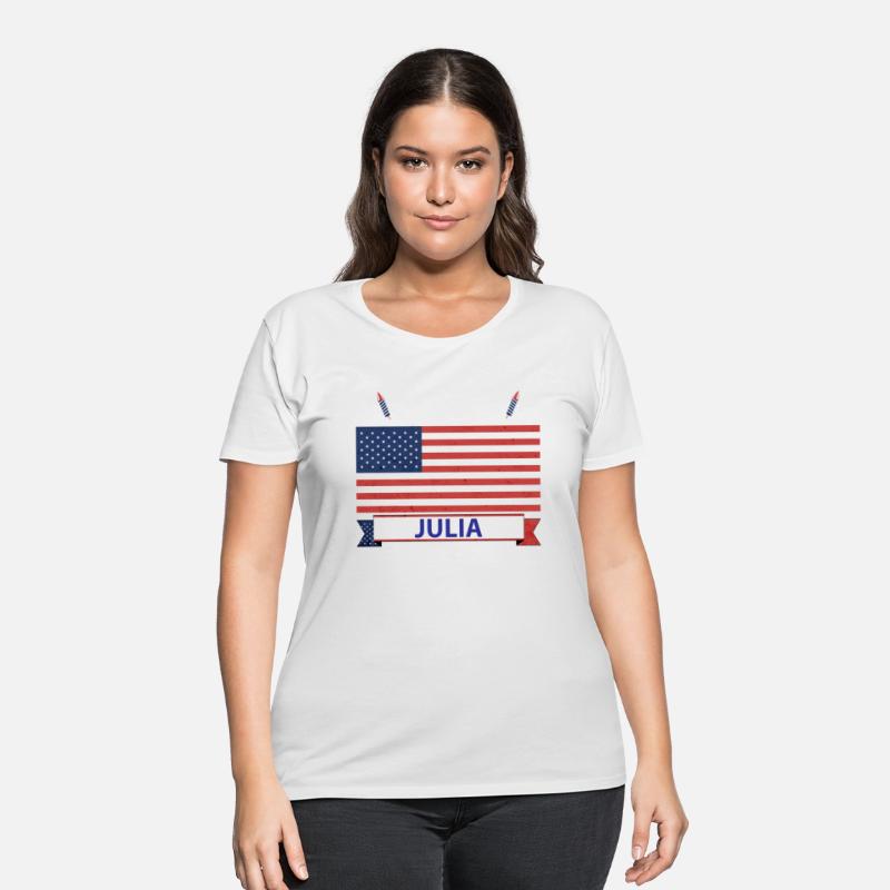 Team Julia USA American Flag Star Stripe