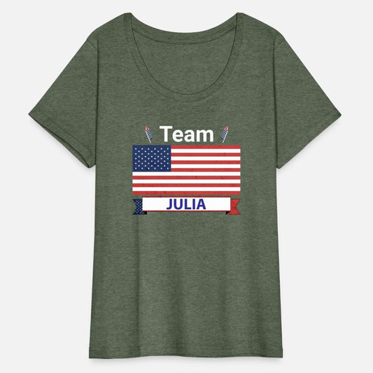 Team Julia USA American Flag Star Stripe