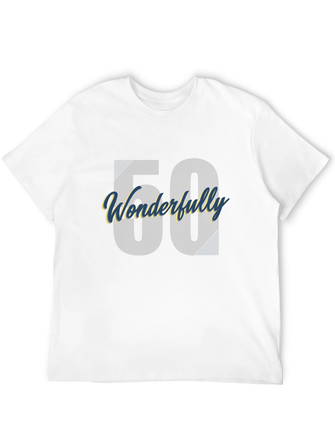 Wonderfully 60 T-Shirt - Birthday Gift