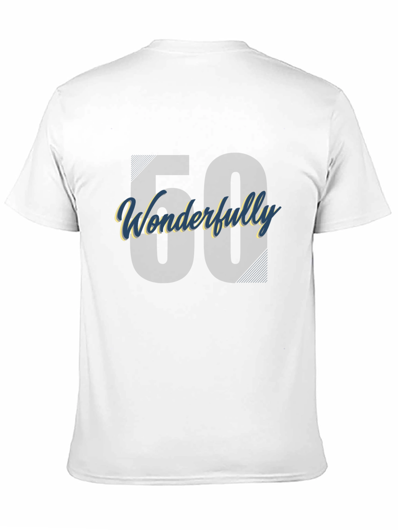 Wonderfully 60 T-Shirt - Birthday Gift