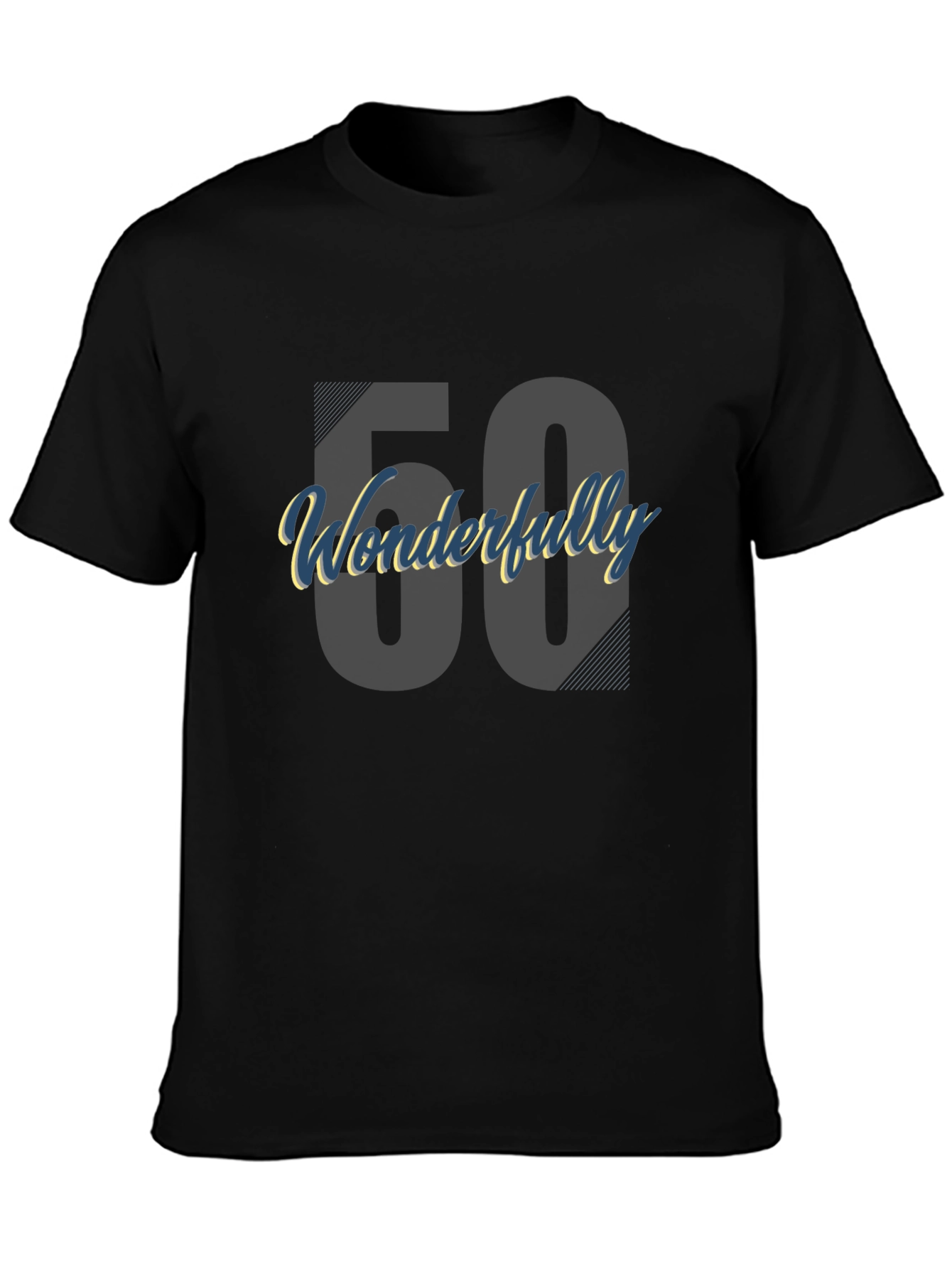 Wonderfully 60 T-Shirt - Birthday Gift