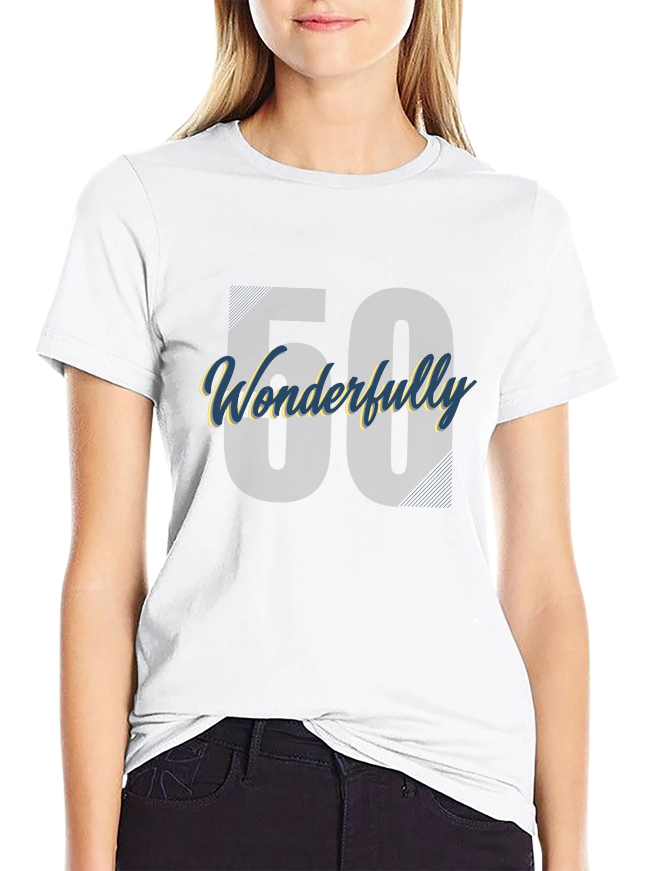 Wonderfully 60 T-Shirt - Birthday Gift