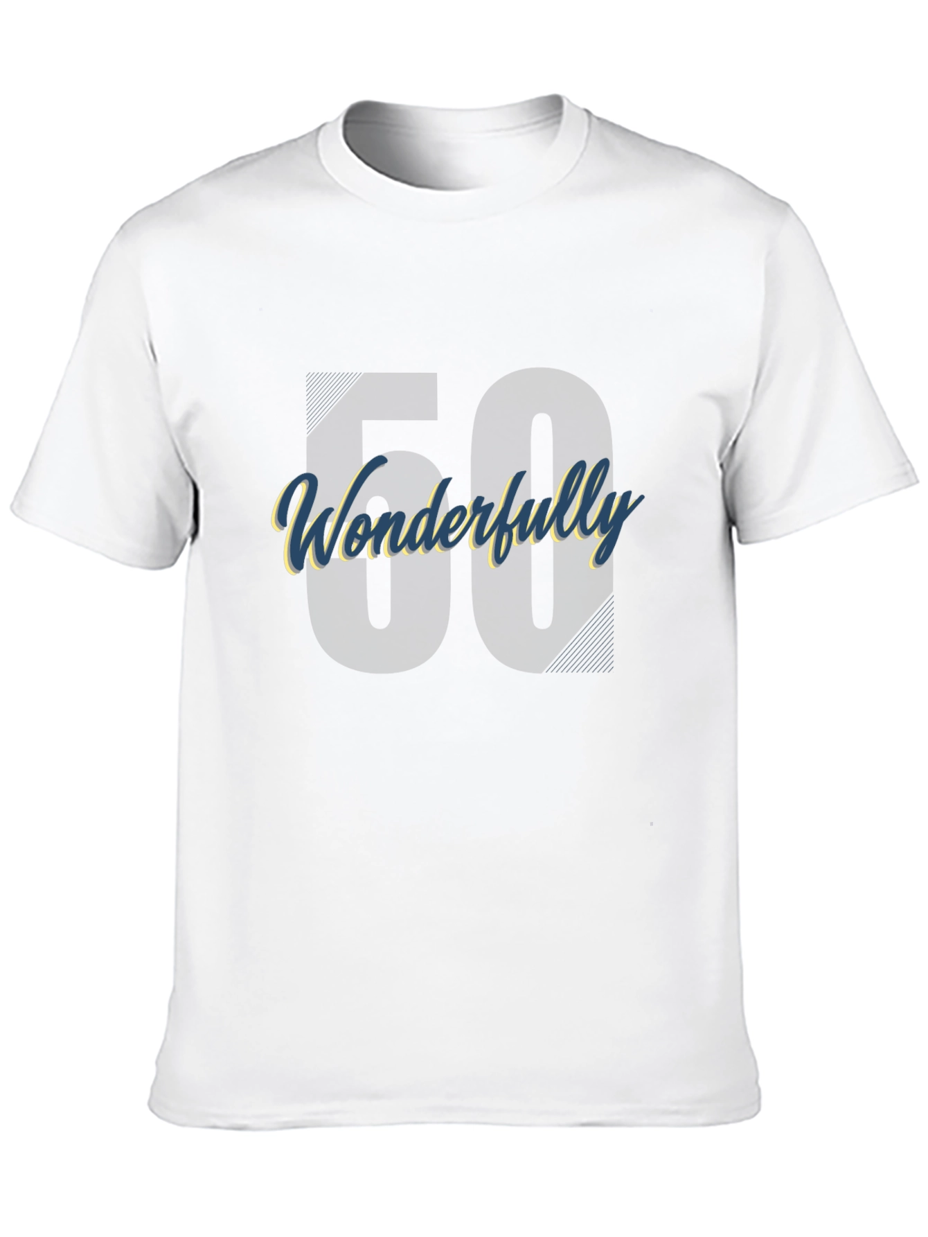 Wonderfully 60 T-Shirt - Birthday Gift