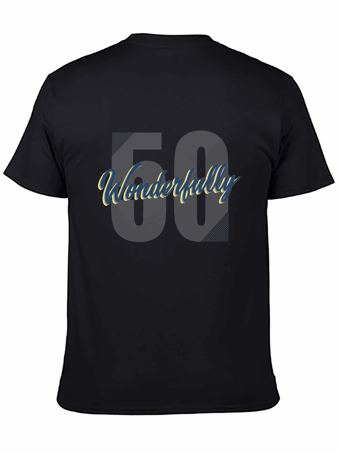 Wonderfully 60 T-Shirt - Birthday Gift