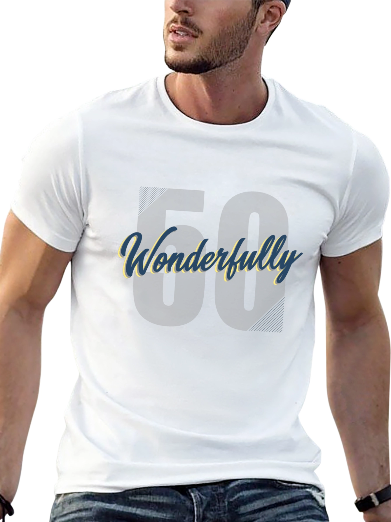 Wonderfully 60 T-Shirt - Birthday Gift