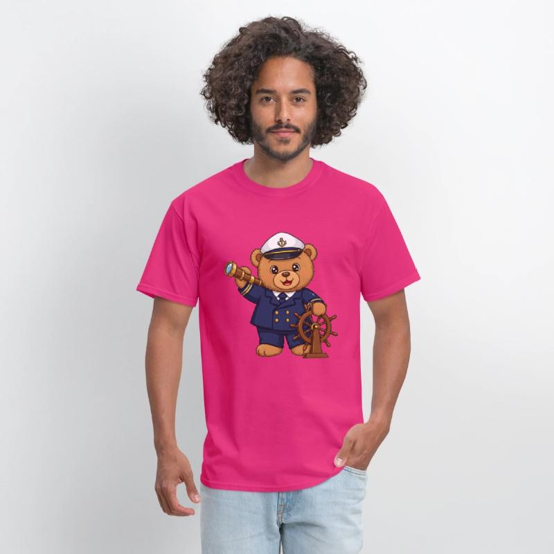 Teddy bear sea captain