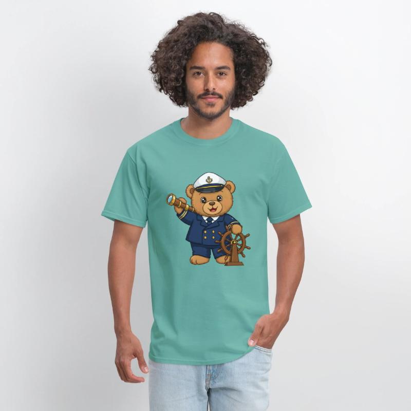 Teddy bear sea captain