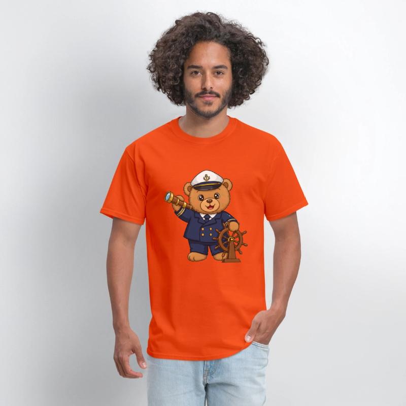 Teddy bear sea captain