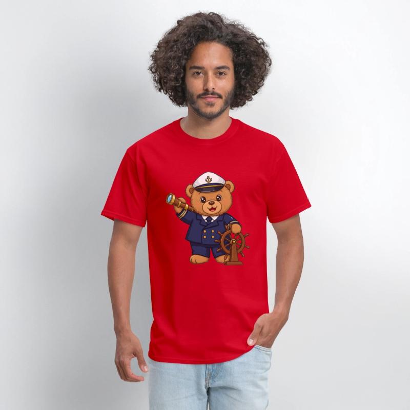 Teddy bear sea captain