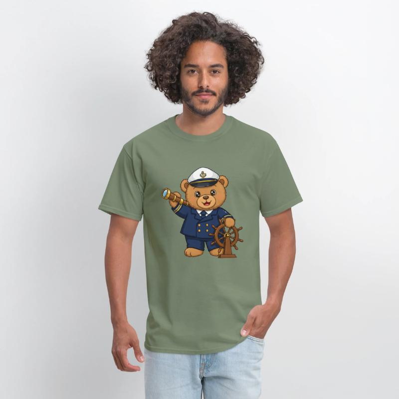 Teddy bear sea captain
