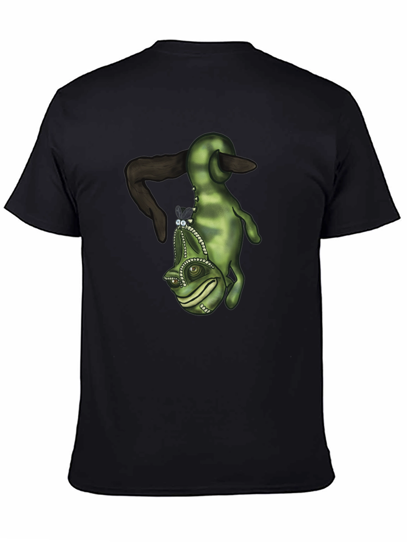 Cool Chameleon Graphic Print Tee