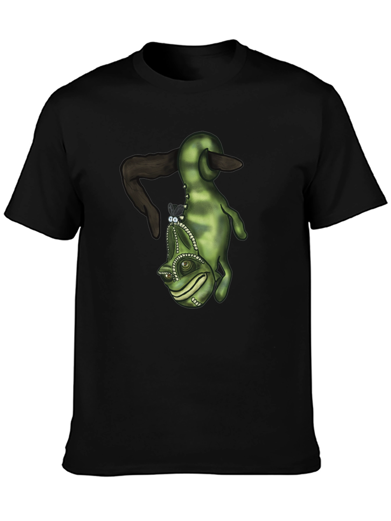 Cool Chameleon Graphic Print Tee