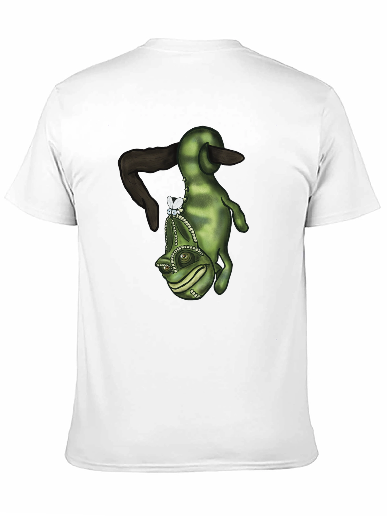 Cool Chameleon Graphic Print Tee