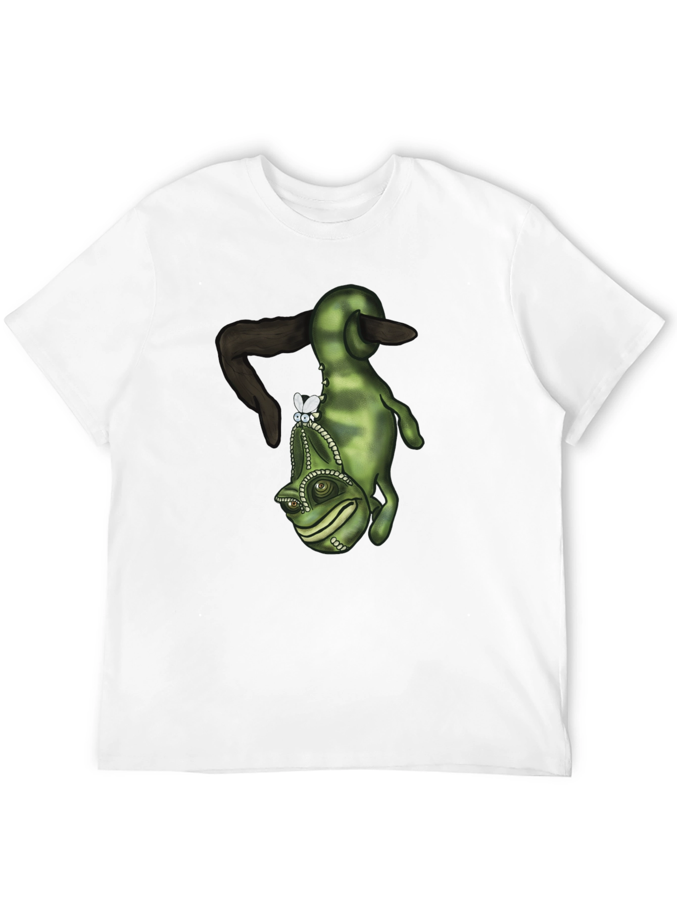 Cool Chameleon Graphic Print Tee