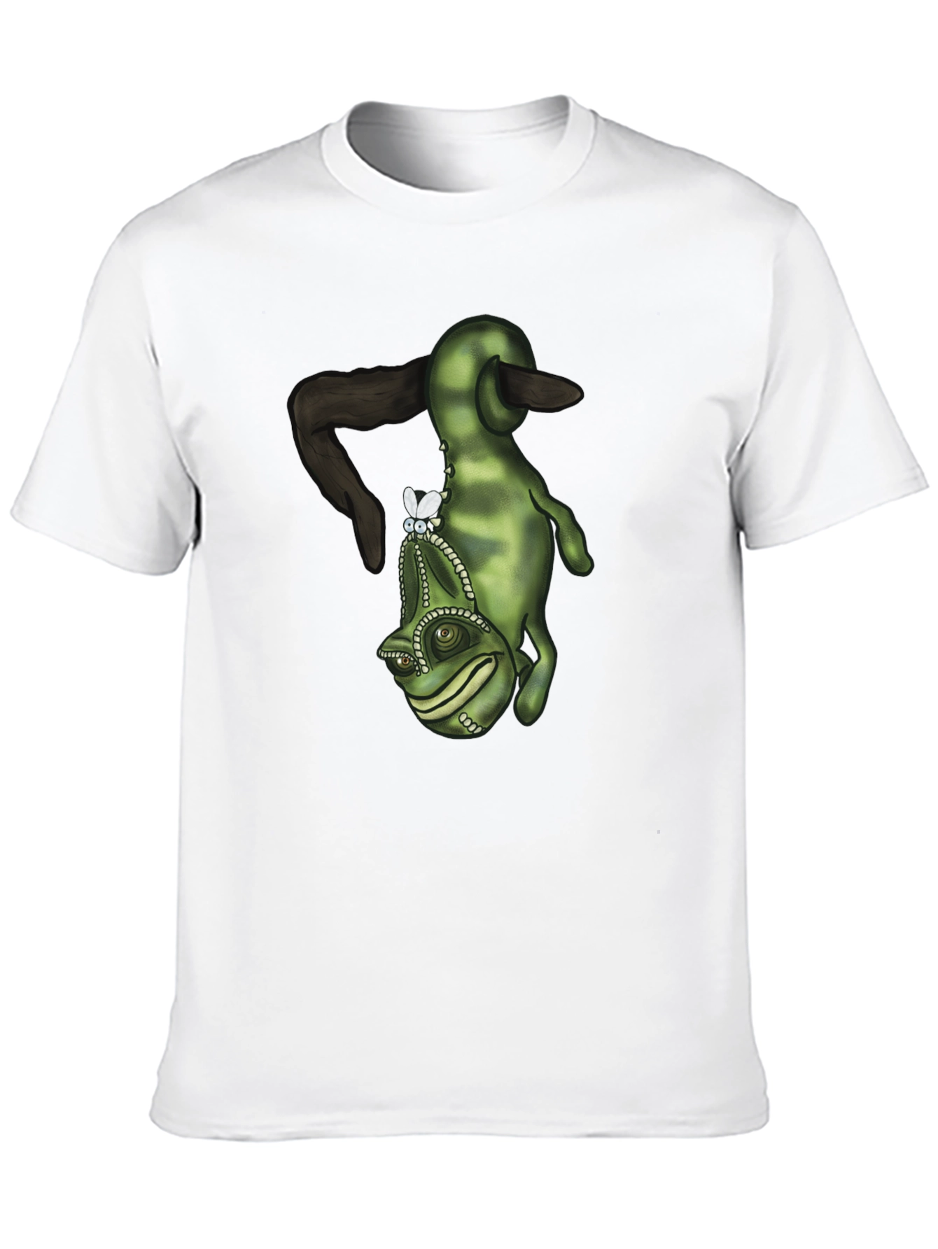 Cool Chameleon Graphic Print Tee