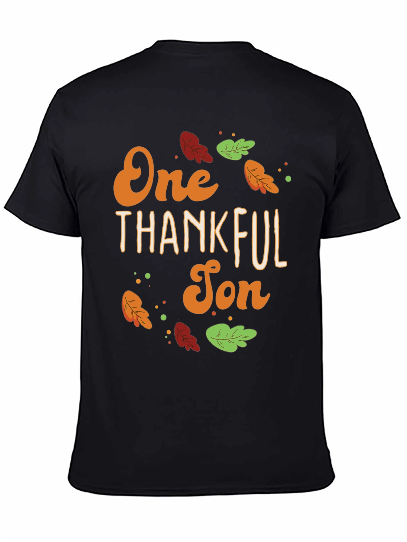 One Thankful Son T-Shirt - Fall Thanksgiving