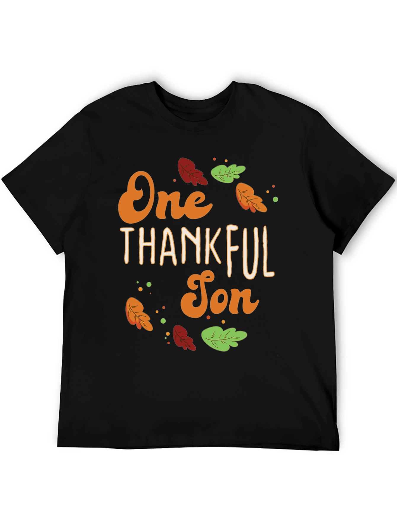 One Thankful Son T-Shirt - Fall Thanksgiving