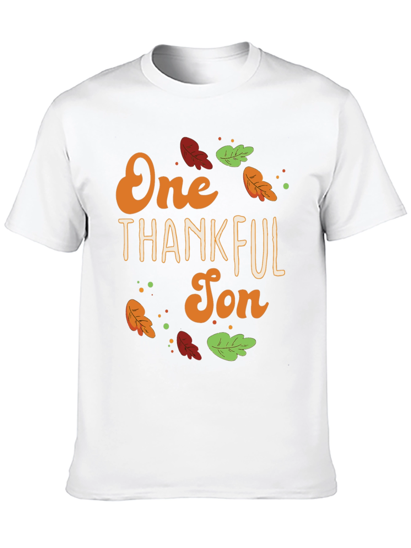 One Thankful Son T-Shirt - Fall Thanksgiving