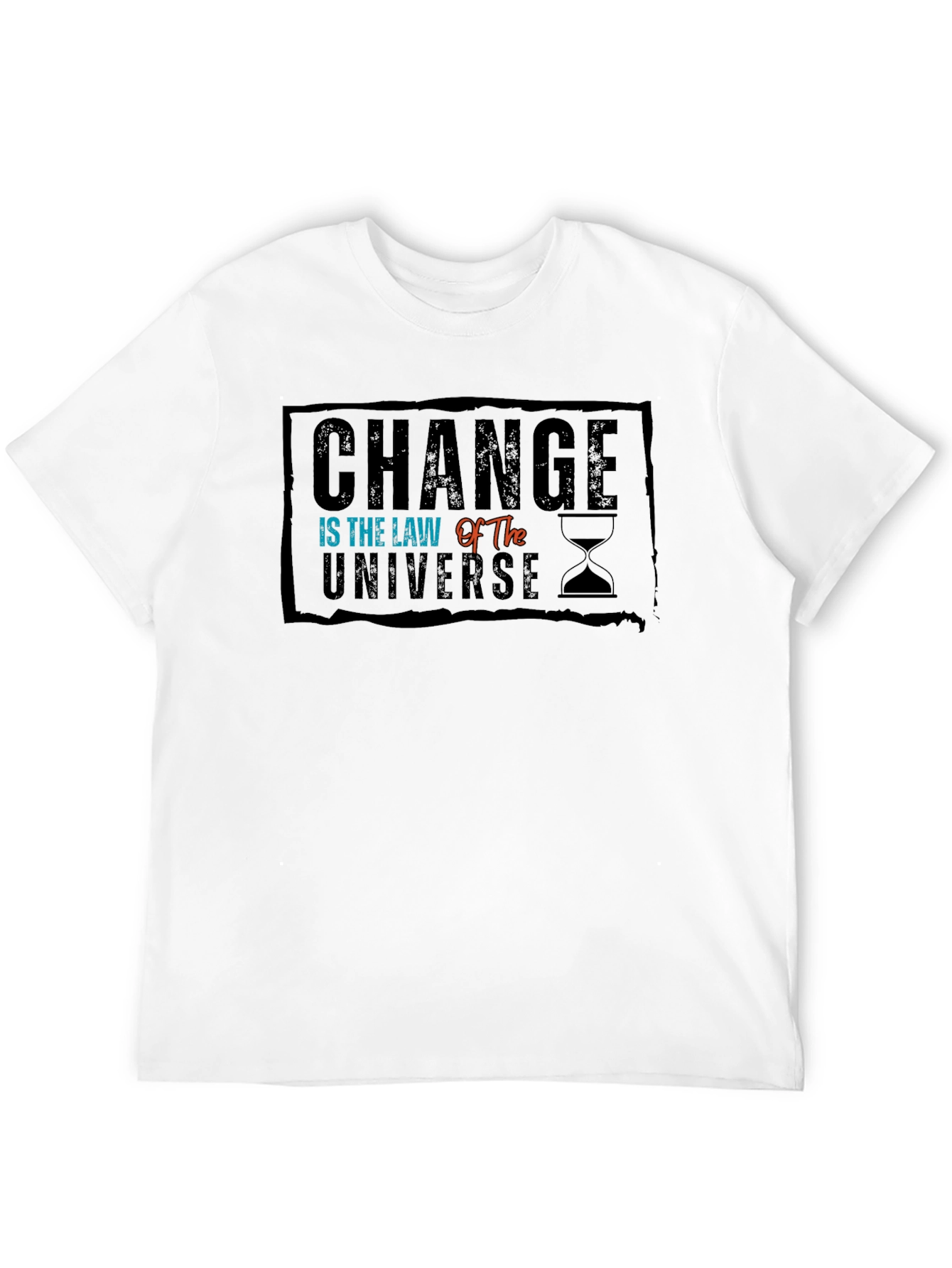 Change Is the Law of The Universe Black T-Shirt