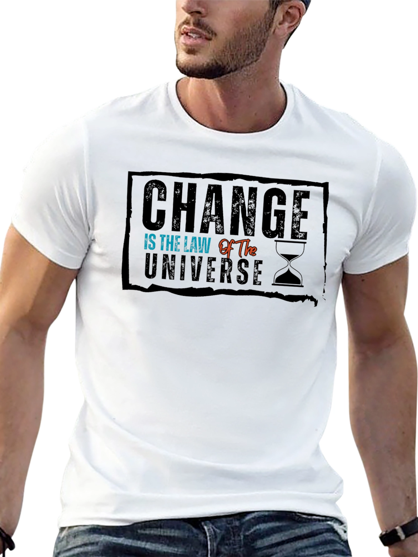 Change Is the Law of The Universe Black T-Shirt