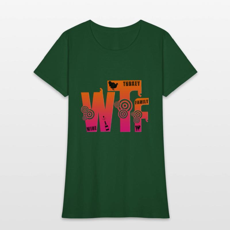 Thanksgiving Turkey Wine Family Tradition Gift