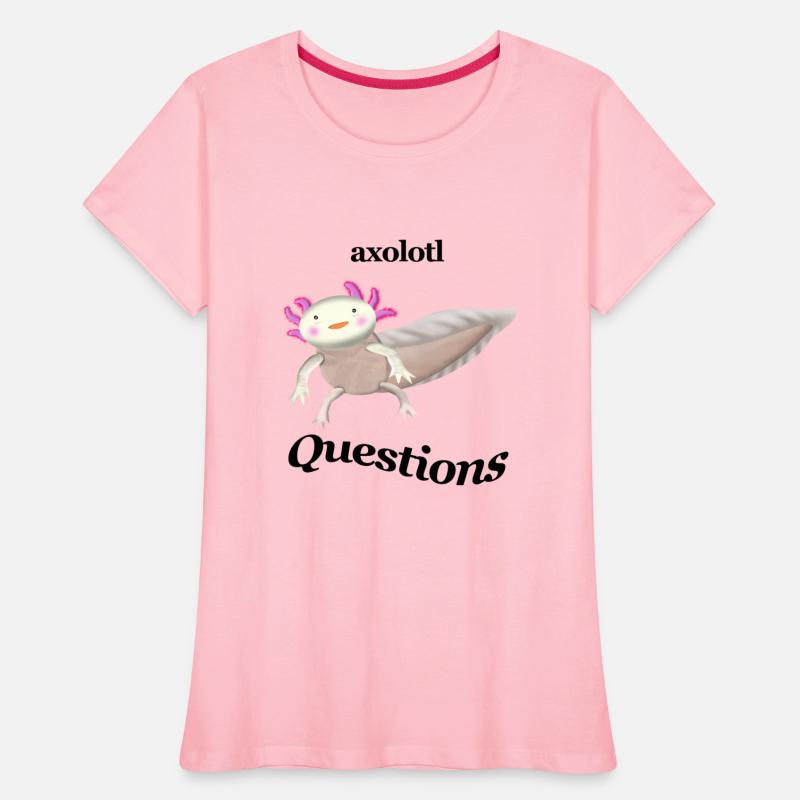 The Axolotl Any Questions Light shirt