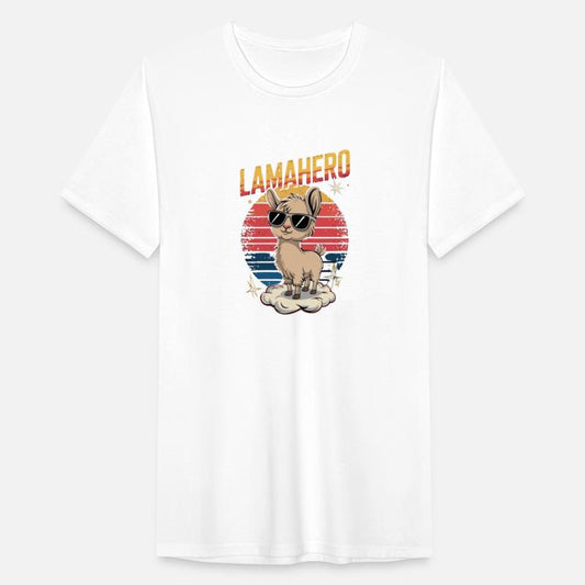 THE BEST T-SHIRT LAMA HERO
