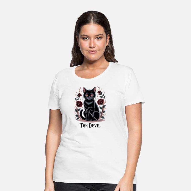 The Devil Tarot Cat Art