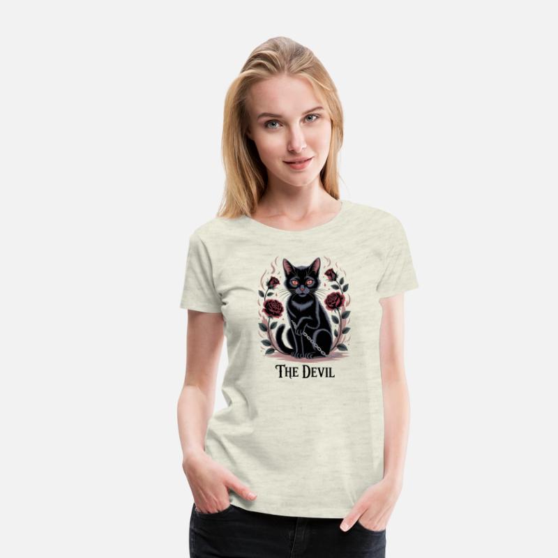 The Devil Tarot Cat Art